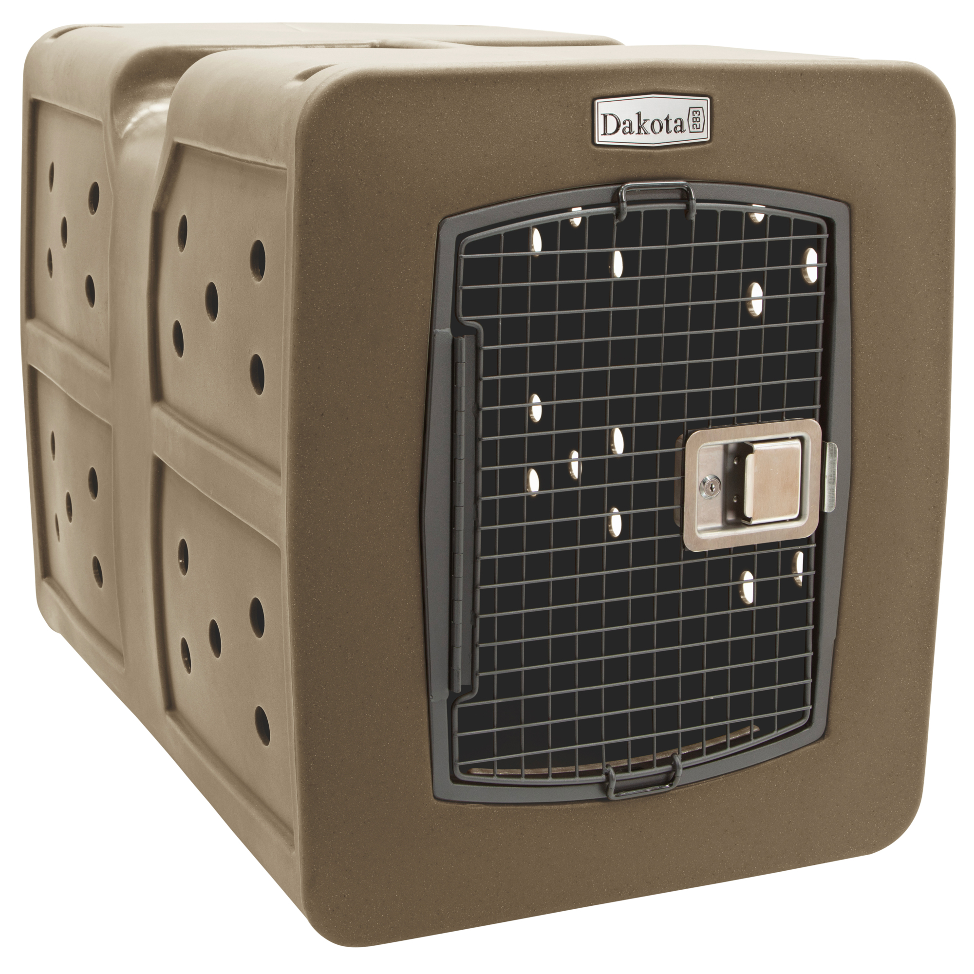 Dakota 283 G3 Framed Door Kennel With Dakota Guard Antimicrobial — X-Large, Coyote Granite, Model# D2-AM-G3XLG-COY